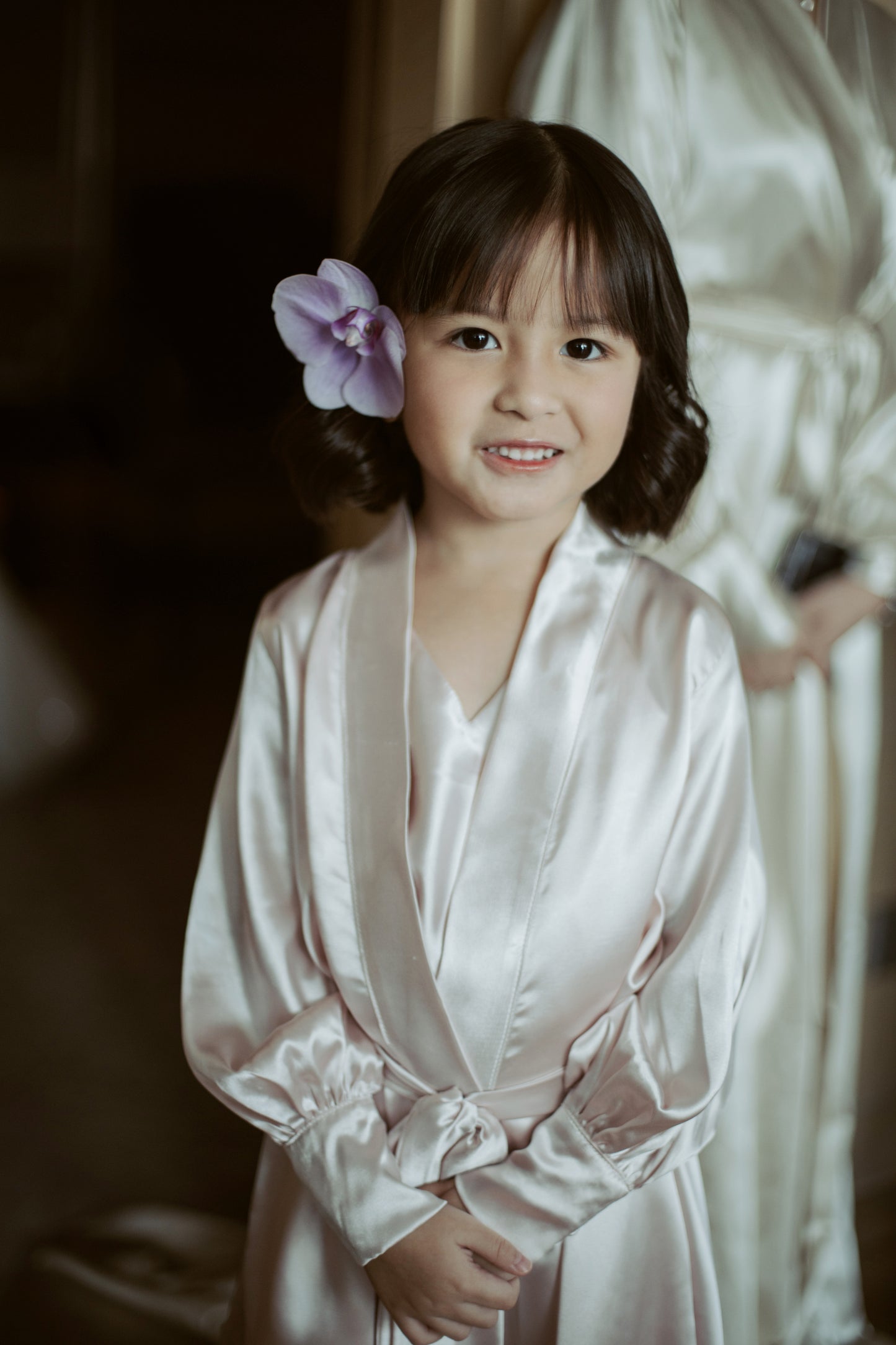 Elizabeth Dressing Robe ( local silk )